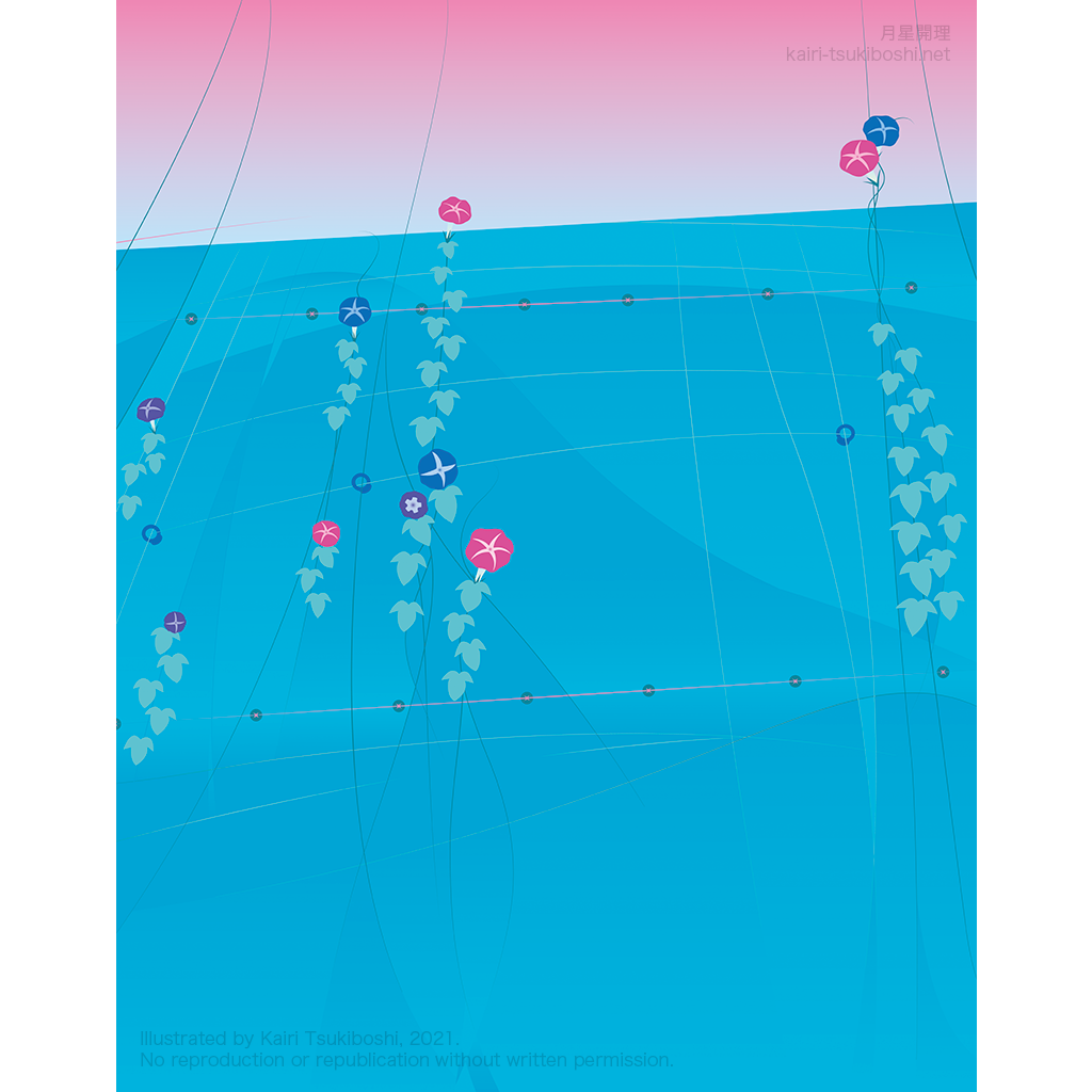 片山鋲螺工業株式会社2022年カレンダー7月日の網